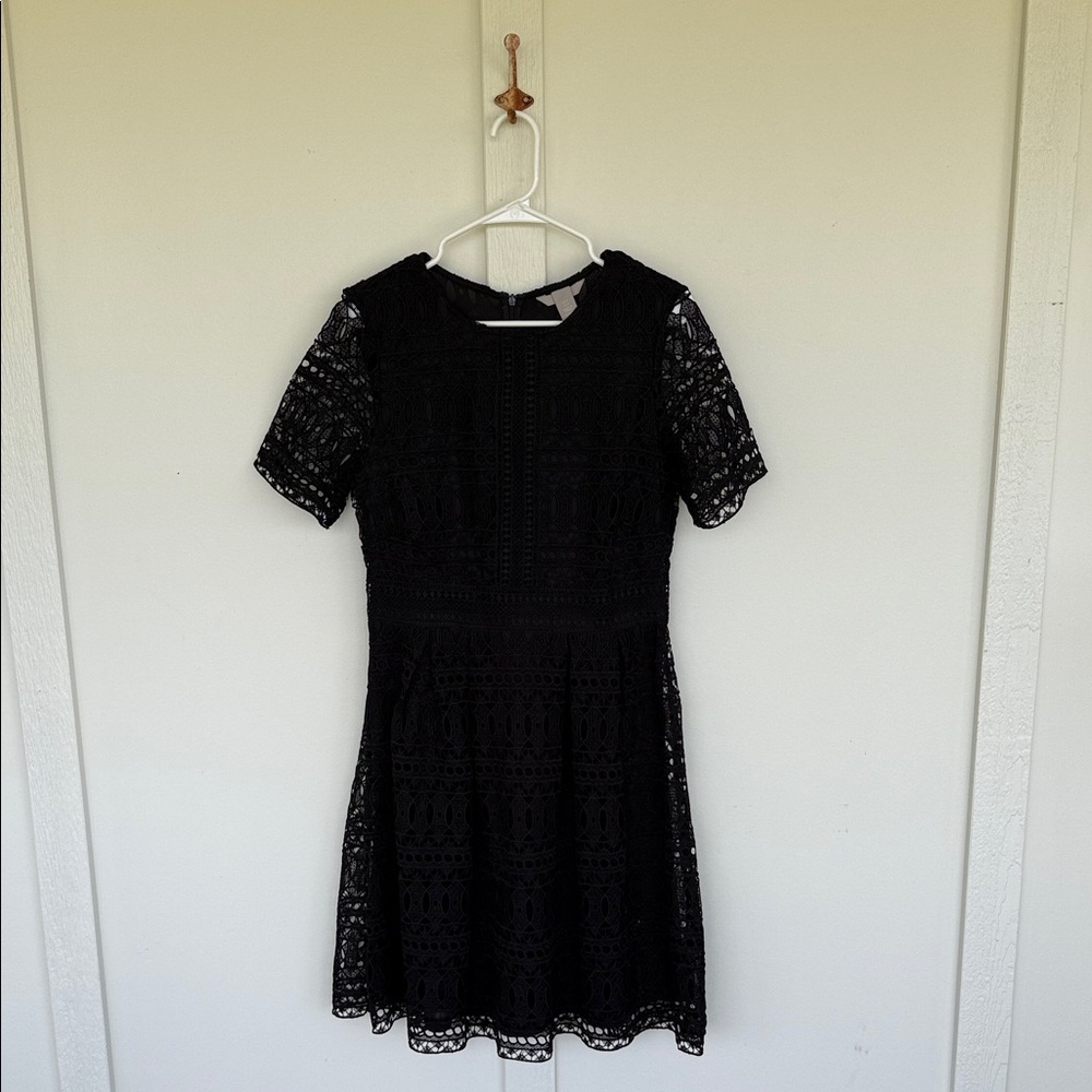 H&M black dress